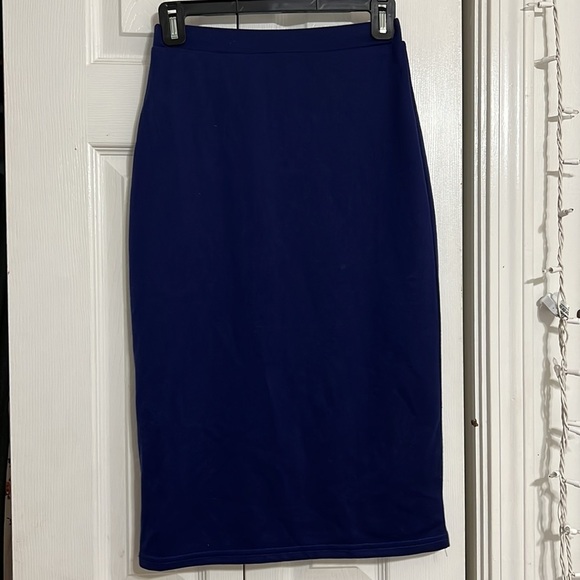 Jade Makenzie Apparel Women’s Ladies Riley Lined Skirt Modest Royal Blue Size XS - Picture 6 of 10